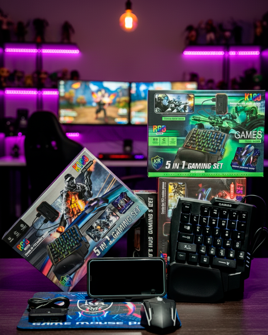 Kit Gamer 5 en 1