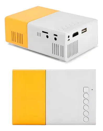 Mini Proyector Portátil YG300 – HDMI, USB, AV y Control Remoto