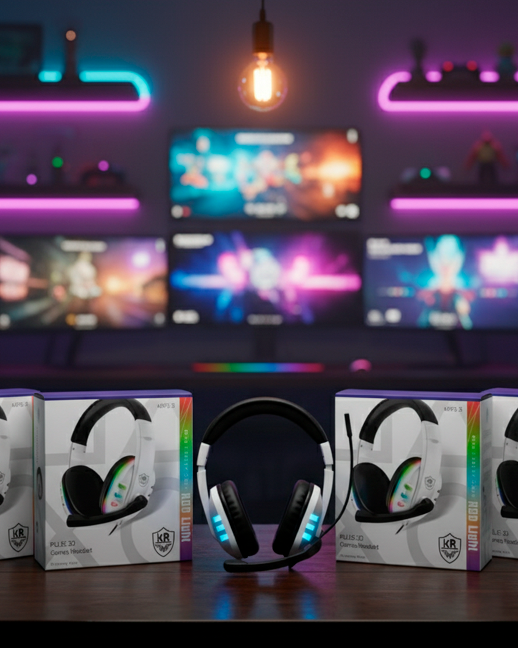 Diadema Gamer KRPS-5 RGB