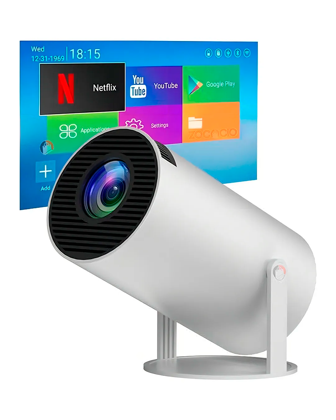 Proyector Smart Para Cine En Casa Hy300 1080hd