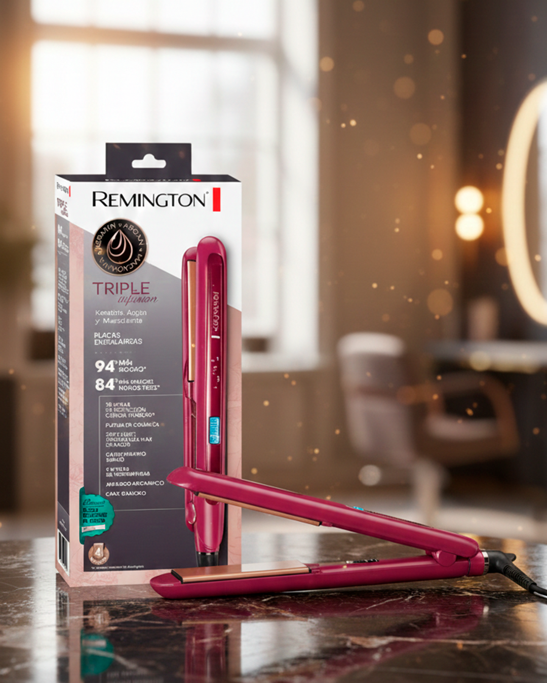 Plancha Remlngton Triple Infusion Replica 1.1