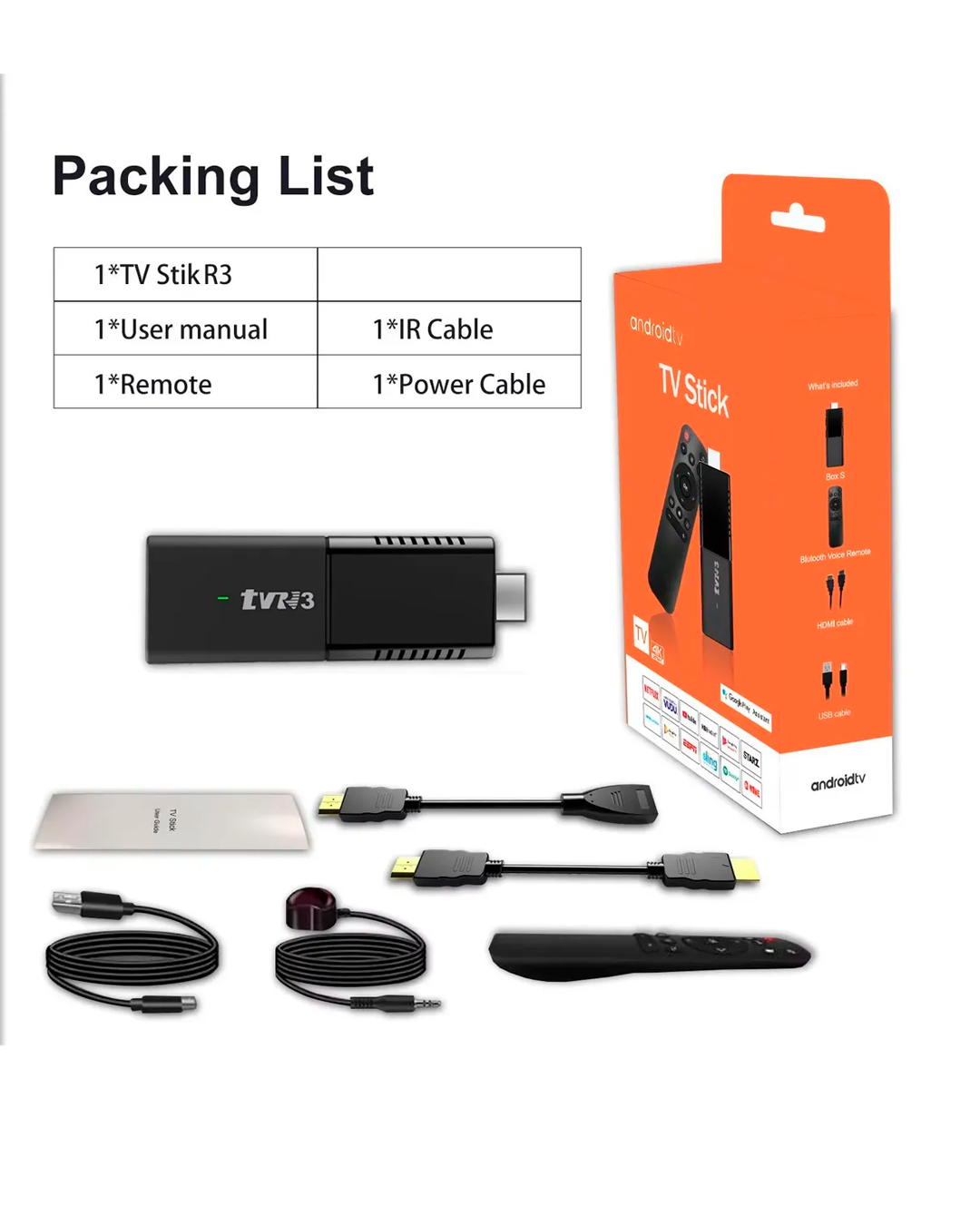 TV Stick Android 4K R3