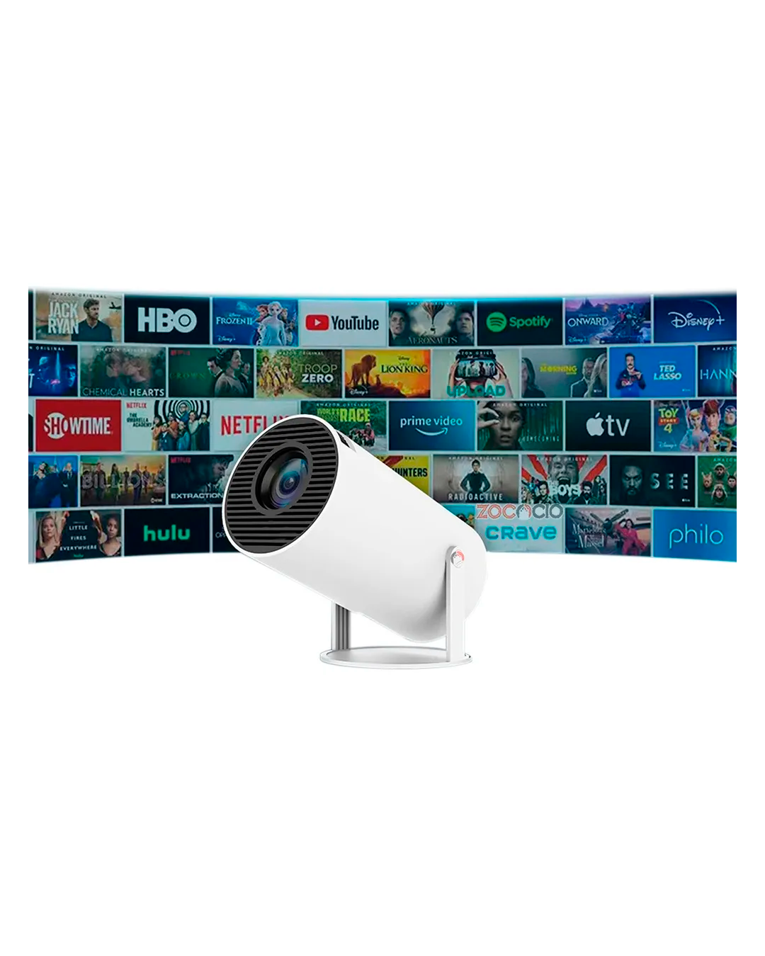 Proyector Smart Para Cine En Casa Hy300 1080hd