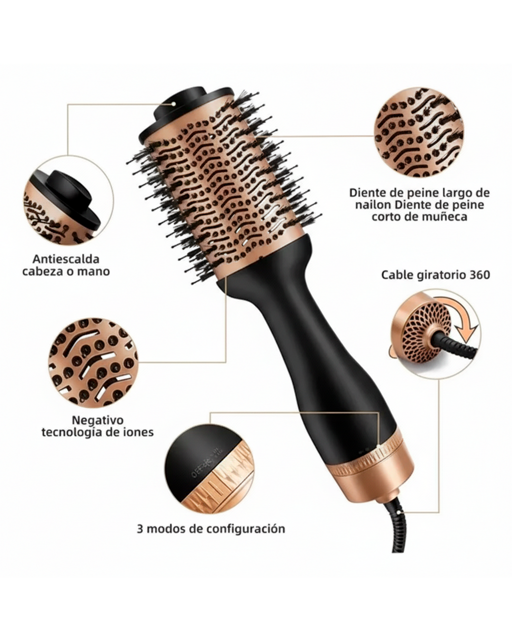 Plancha y Cepillo Alisador Remilngton K Therapy + Aceite de Argán – Shine Therapy 2 en 1