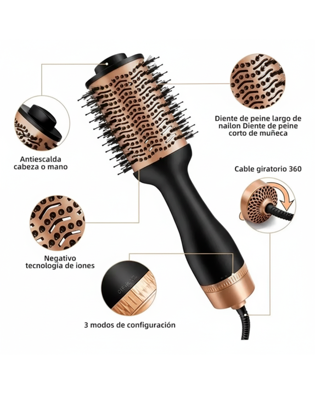 Plancha y Cepillo Alisador Remilngton K Therapy + Aceite de Argán – Shine Therapy 2 en 1