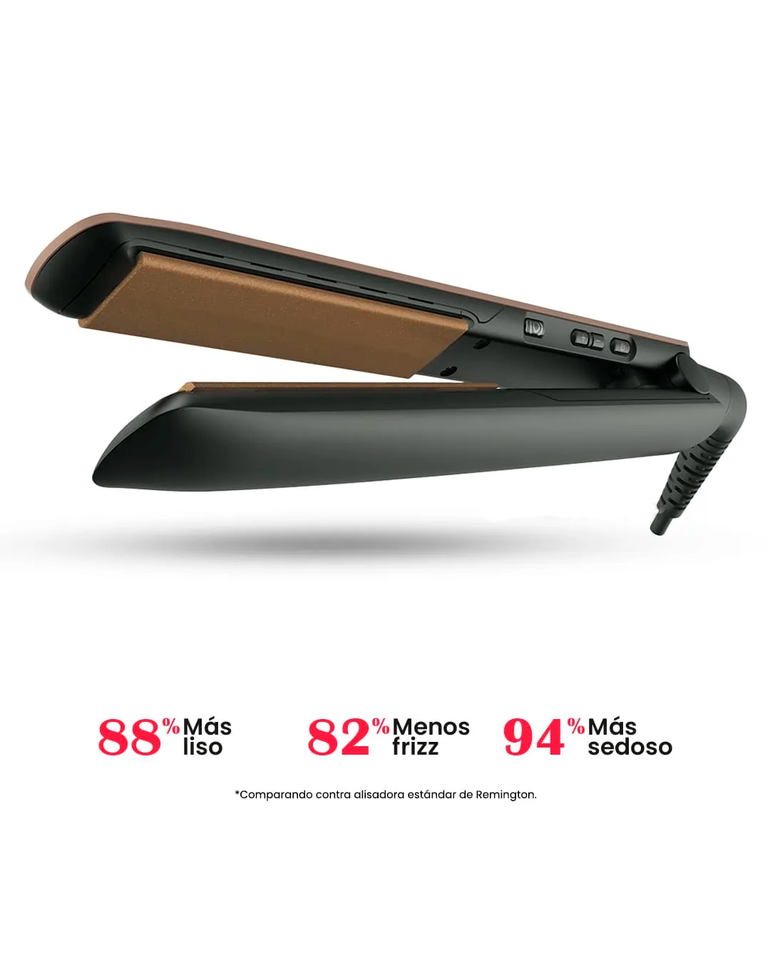 Plancha Remington Keratina + Argán Replica 1.1