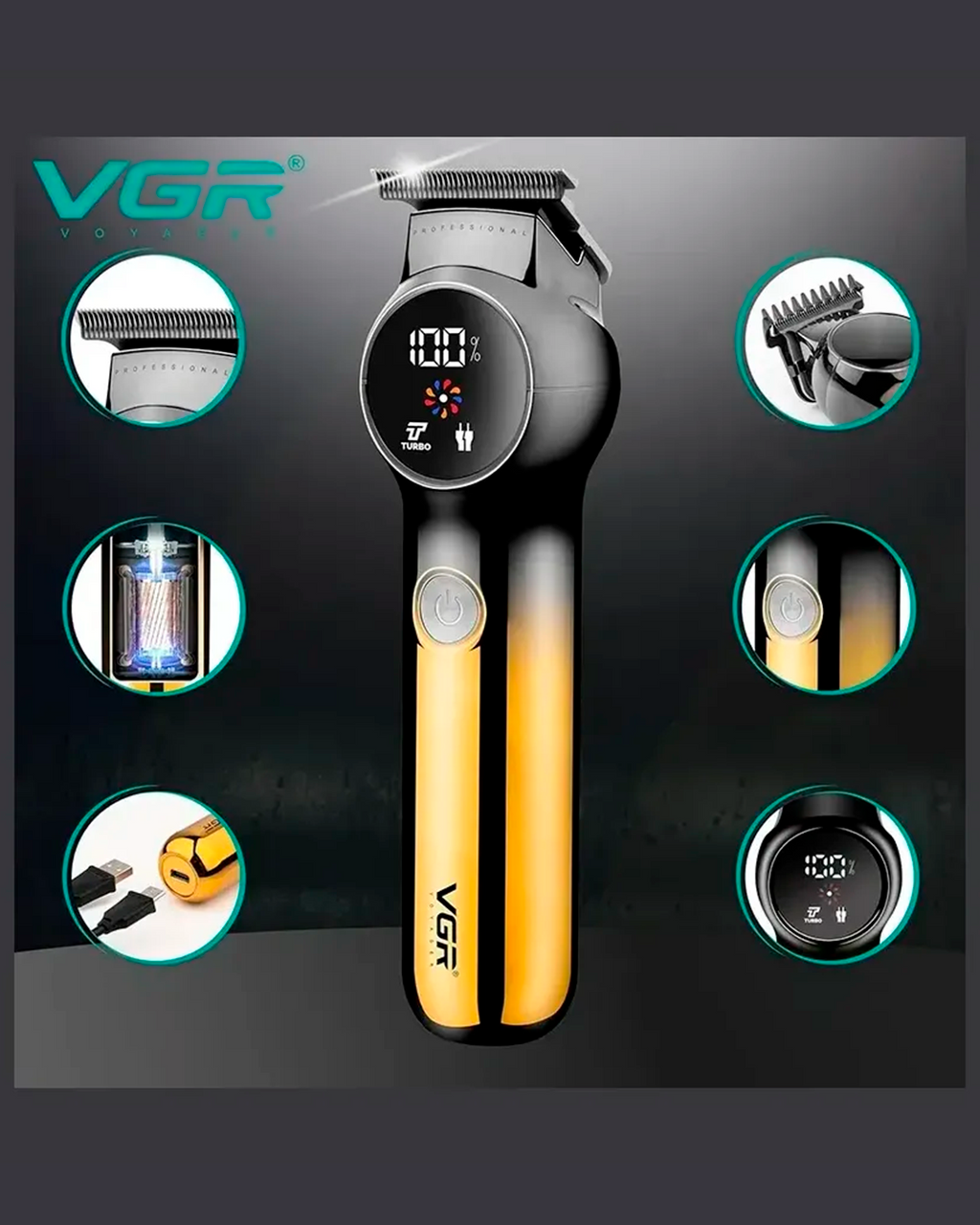 Máquina profesional VGR V-989