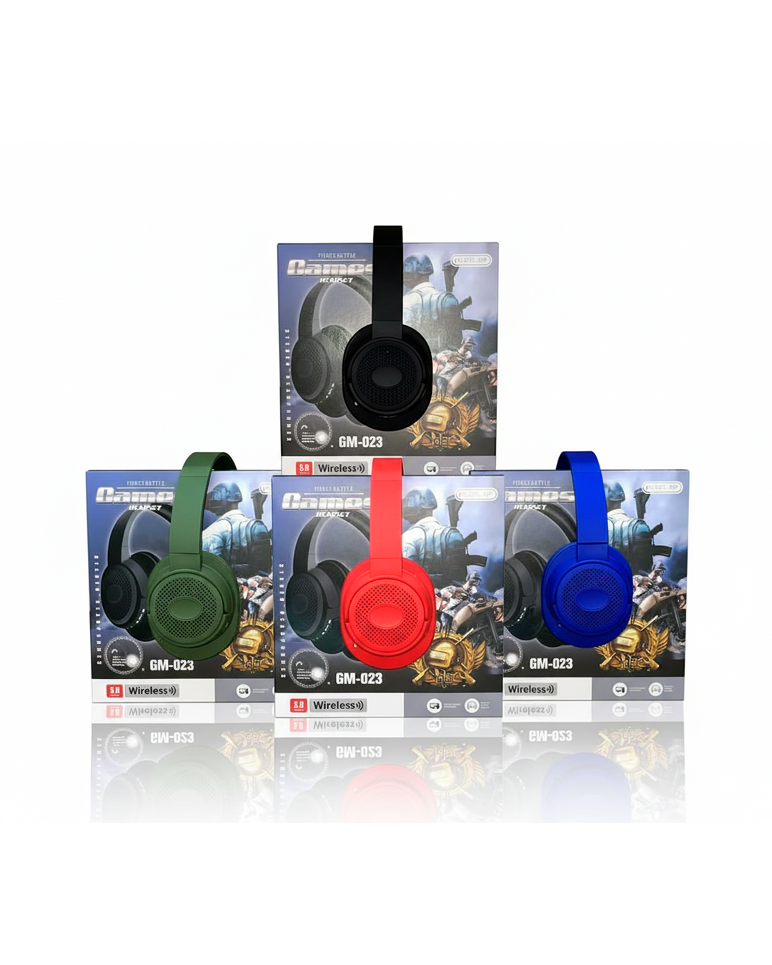 Diadema Gamer GM-023 Inalámbrica con Bluetooth 5.0 y Micrófono Integrado