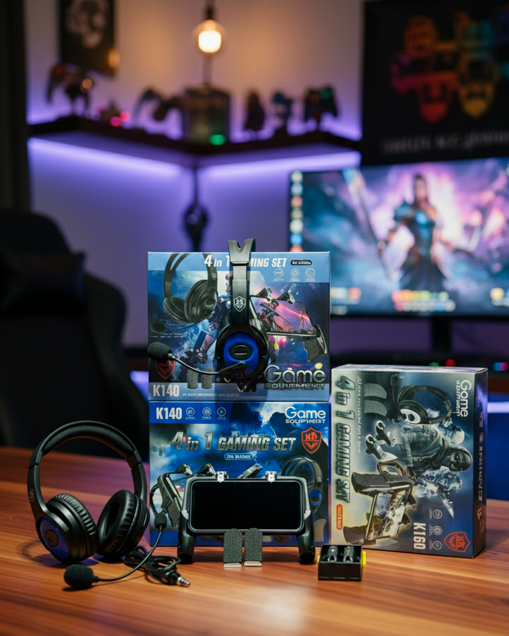 Kit Gamer 4 en 1 k140